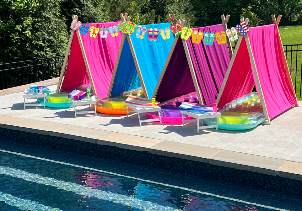 poolside cabana